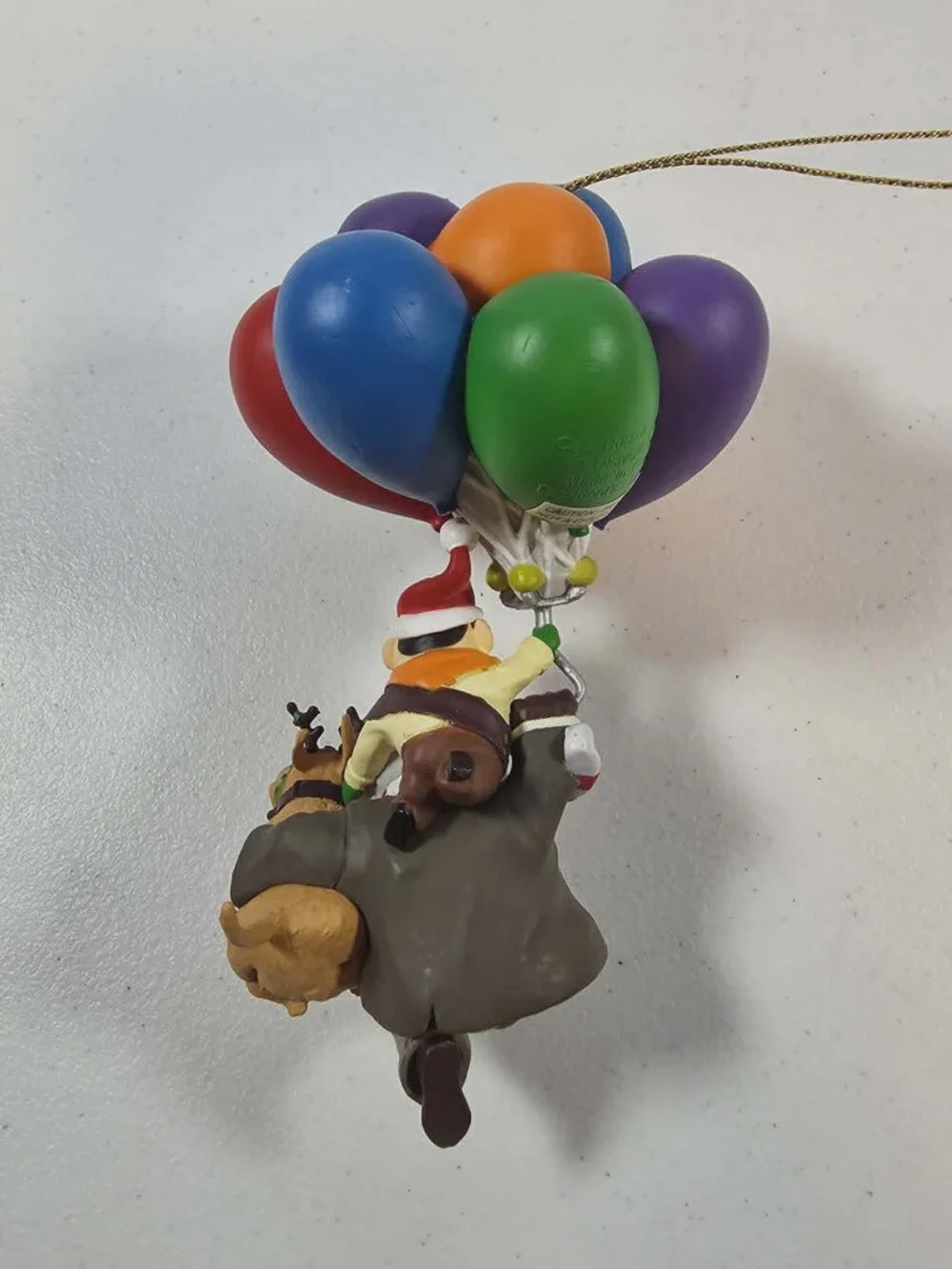 UP CARL RUSSELL DUG PRESIDENTS EDITION CHRISTMAS ORNAMENT DISNEY GROILER W/BOX